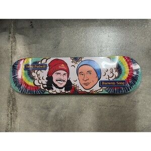 Thank You Torey Pudwill / Daewon Song Buddies Tie-Dye Skateboard Deck Sz 8.5
